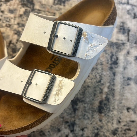 White Birkenstocks - Picture 2 of 6